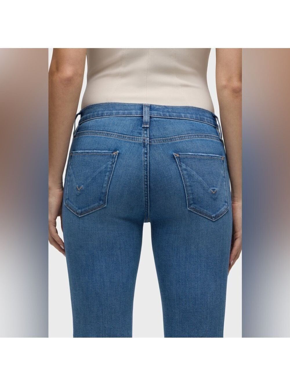 Hudson Jeans Nico Elemental Nico Mid-Rise Straight Ankle Size 28 - Picture 4 of 13